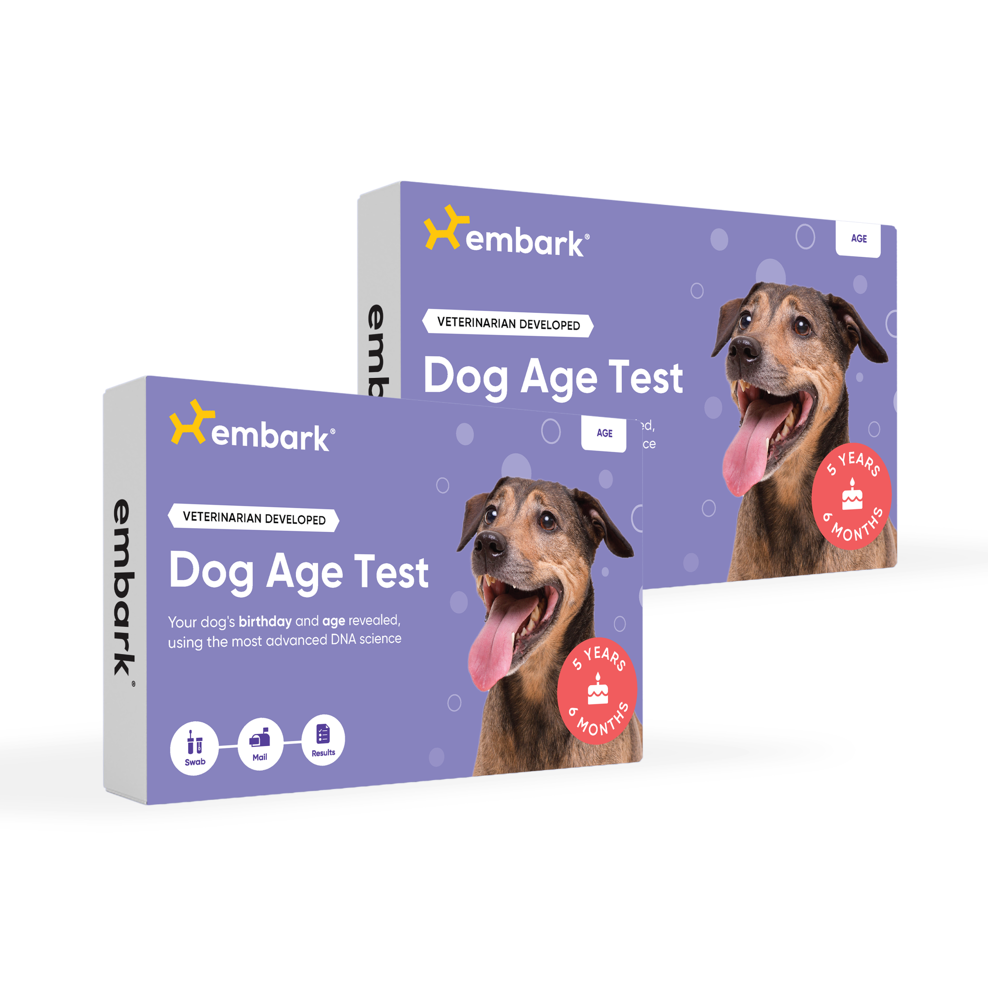embark dog age test 2 pack bundle