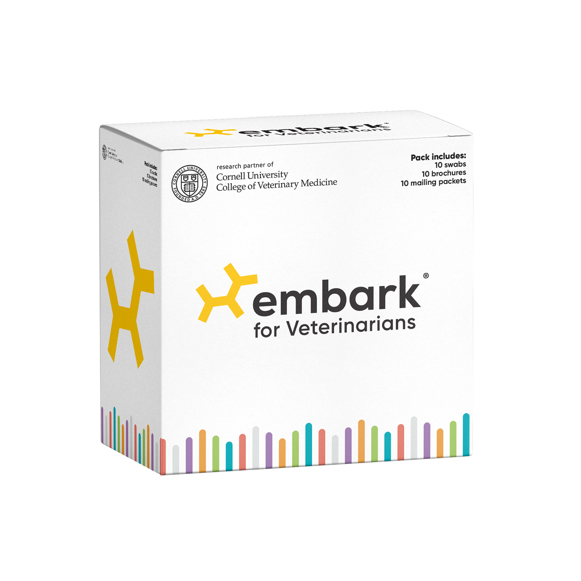 embark for veterinarians dog dna test 10 pack