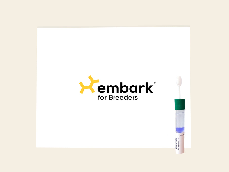 Breeders dog DNA test kits