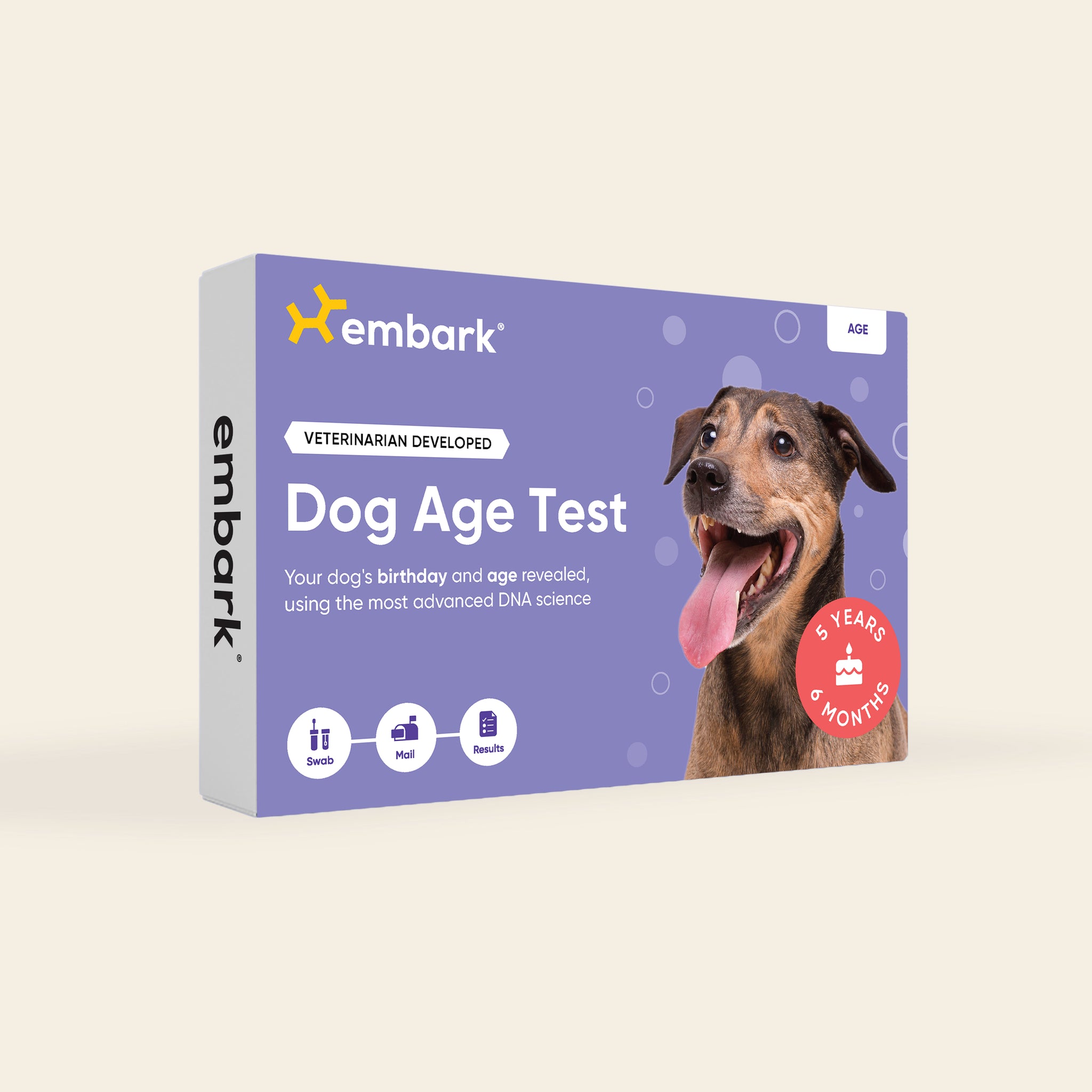 embark dog age test kit