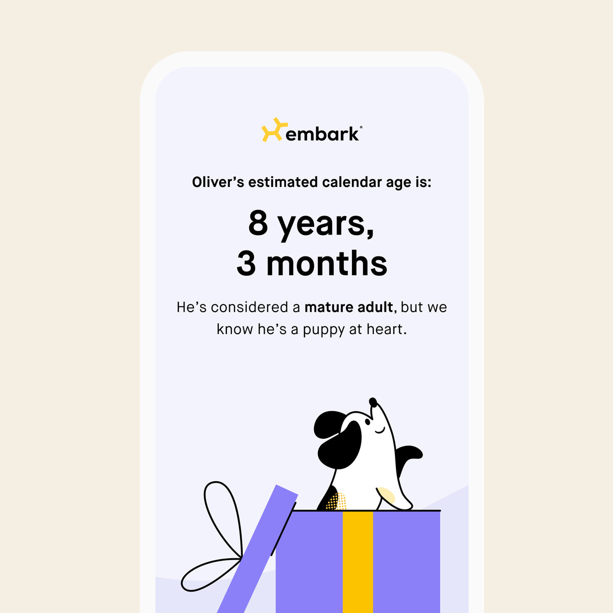 Dog Age Test Embark Vet