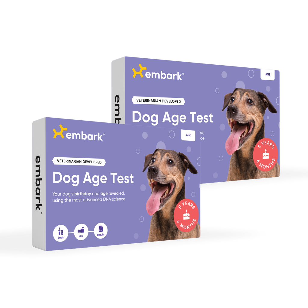 embark dog age test 2 pack bundle