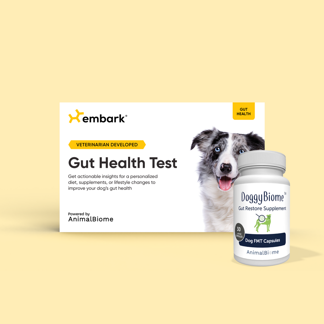 Gut Health Test & Gut Restore Supplement, Large Dog, 30 count
