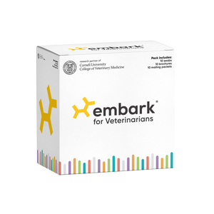 embark for veterinarians dog dna test 10 pack